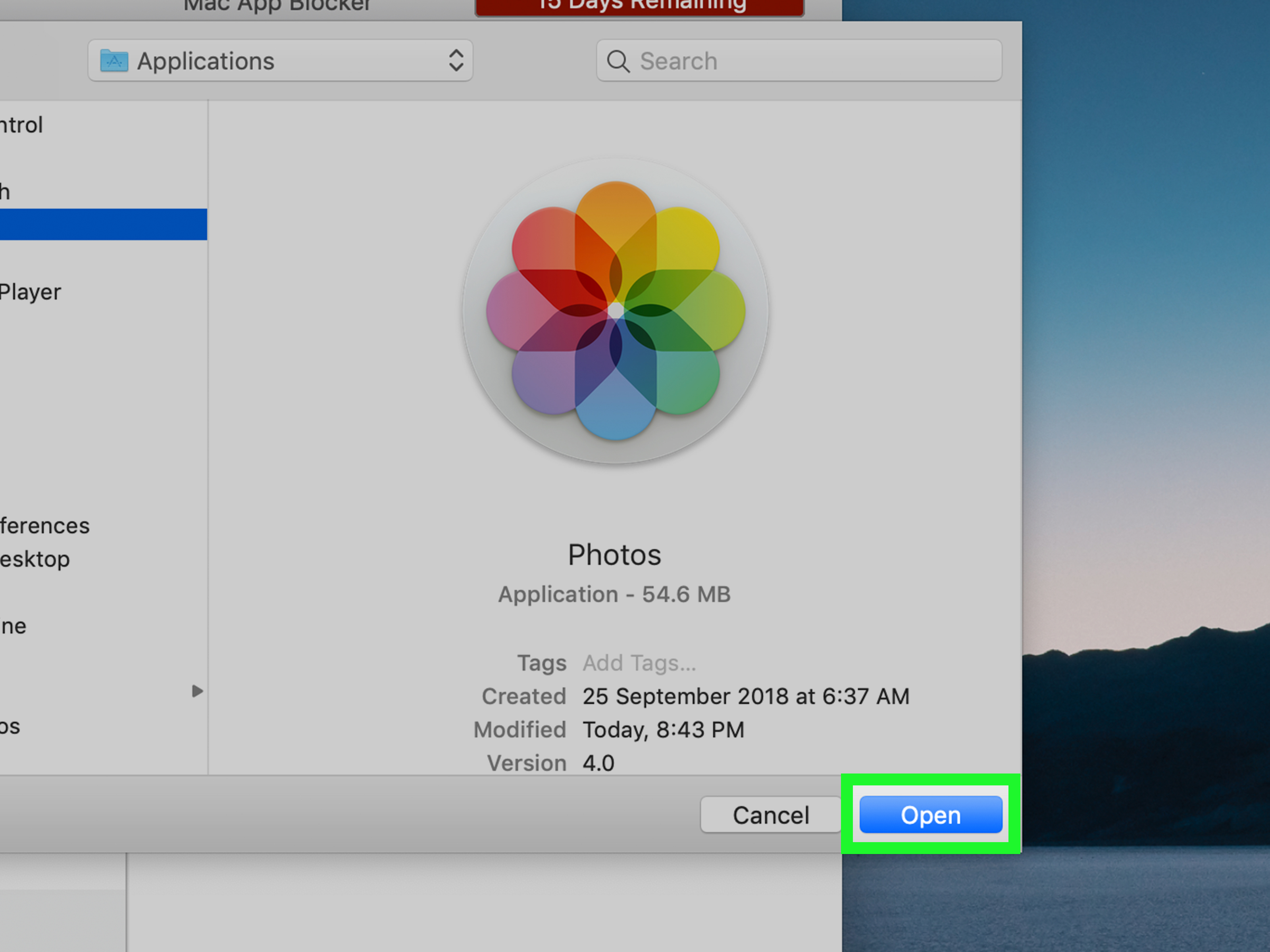Mac block app download windows 10